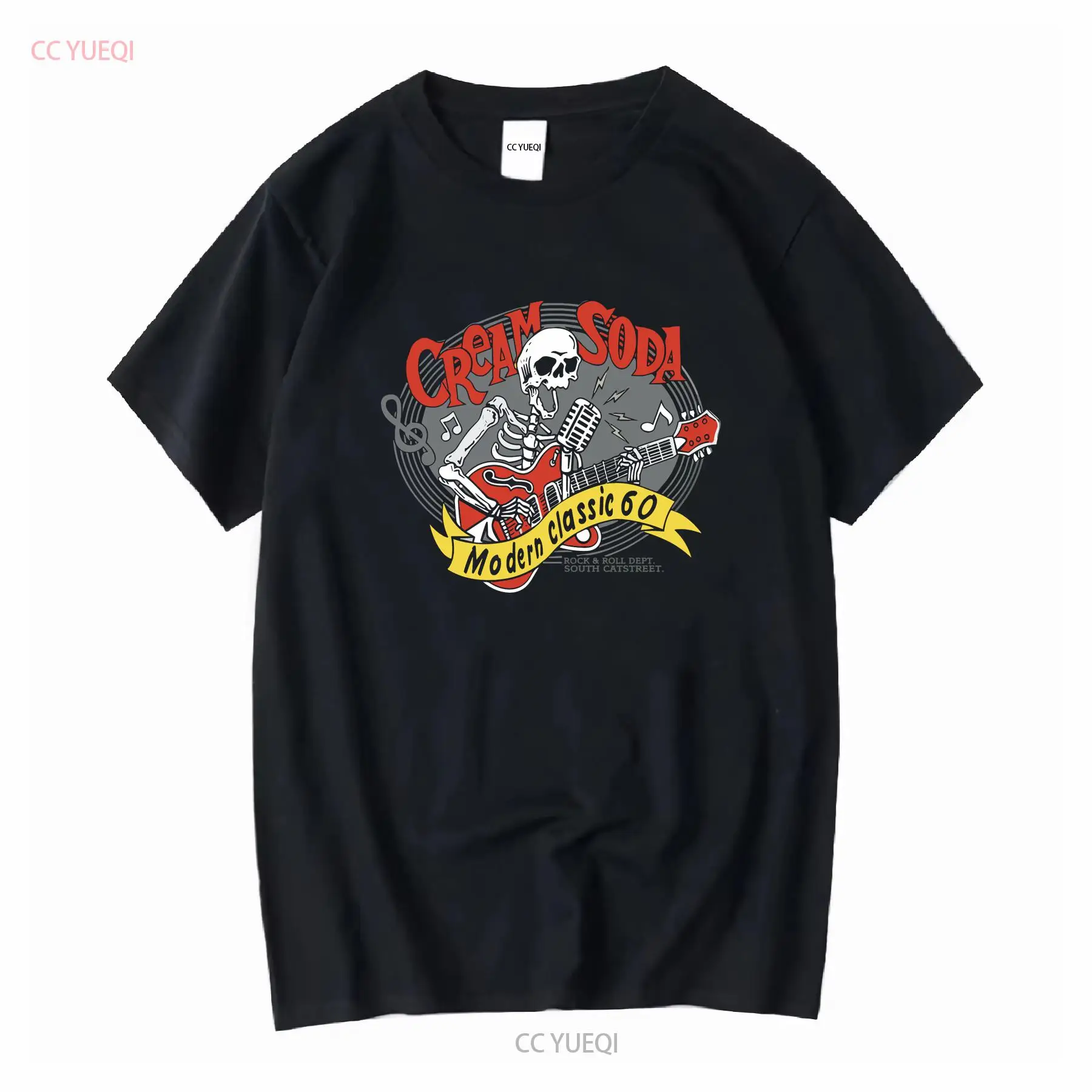 Japanese Brand Streetwear Vintage - Cream Soda Rock Roll T shirt