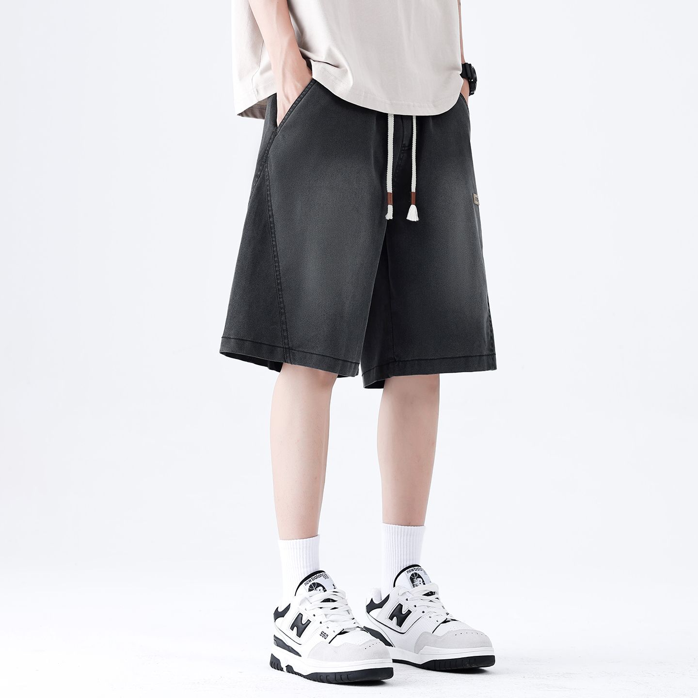 Brand Clothing Summer Thin Men - Streetwear Brand Jorts 评论和价格