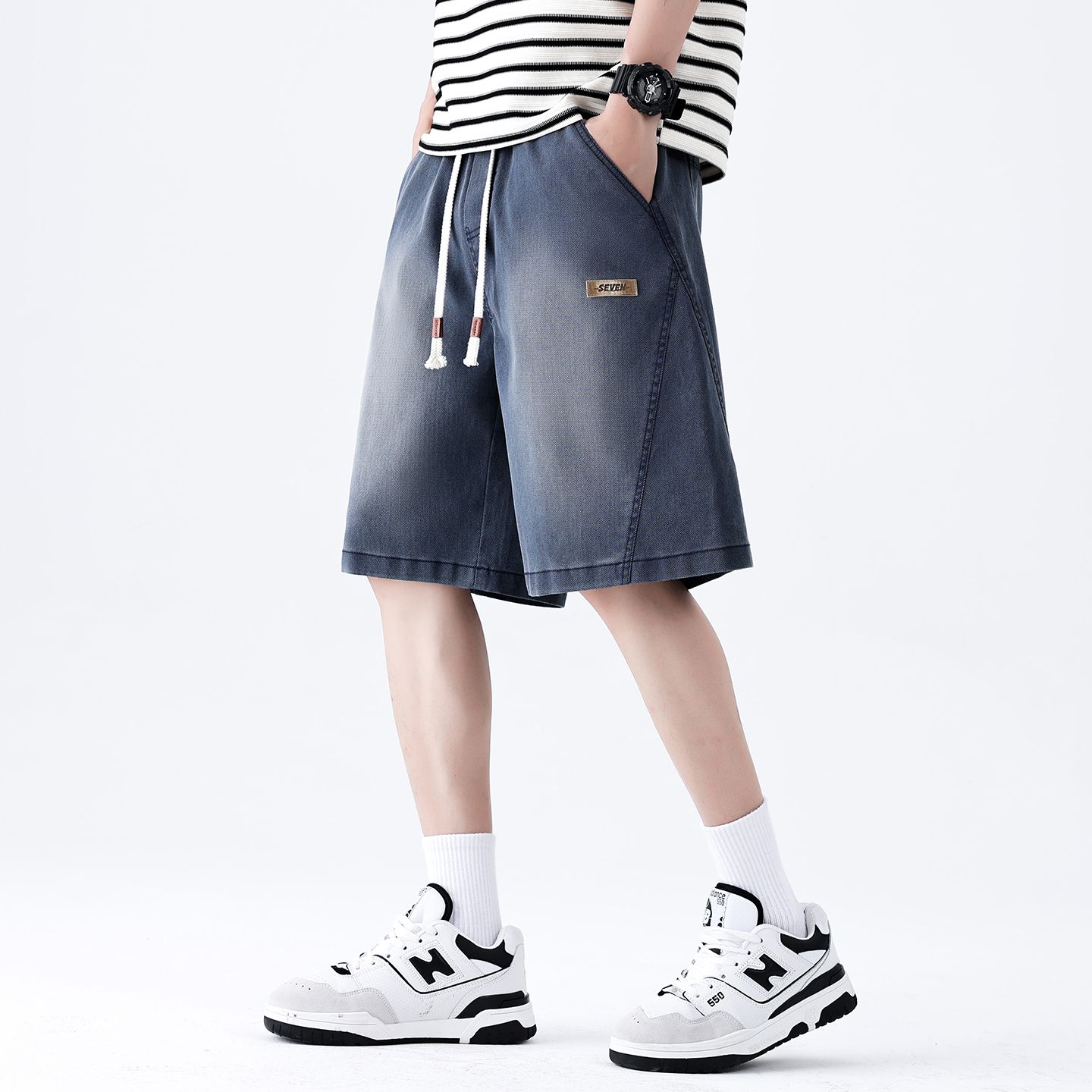 Brand Clothing Summer Thin Men - Streetwear Brand Jorts 评论和价格
