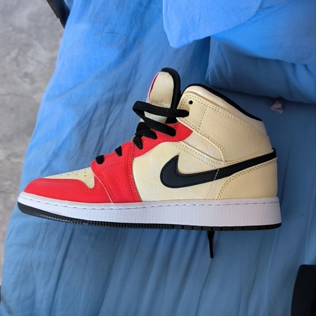 Nike Air Jordan 1 Mid DV7012-1 - Jordan 1 Retro Lace 评论和价格