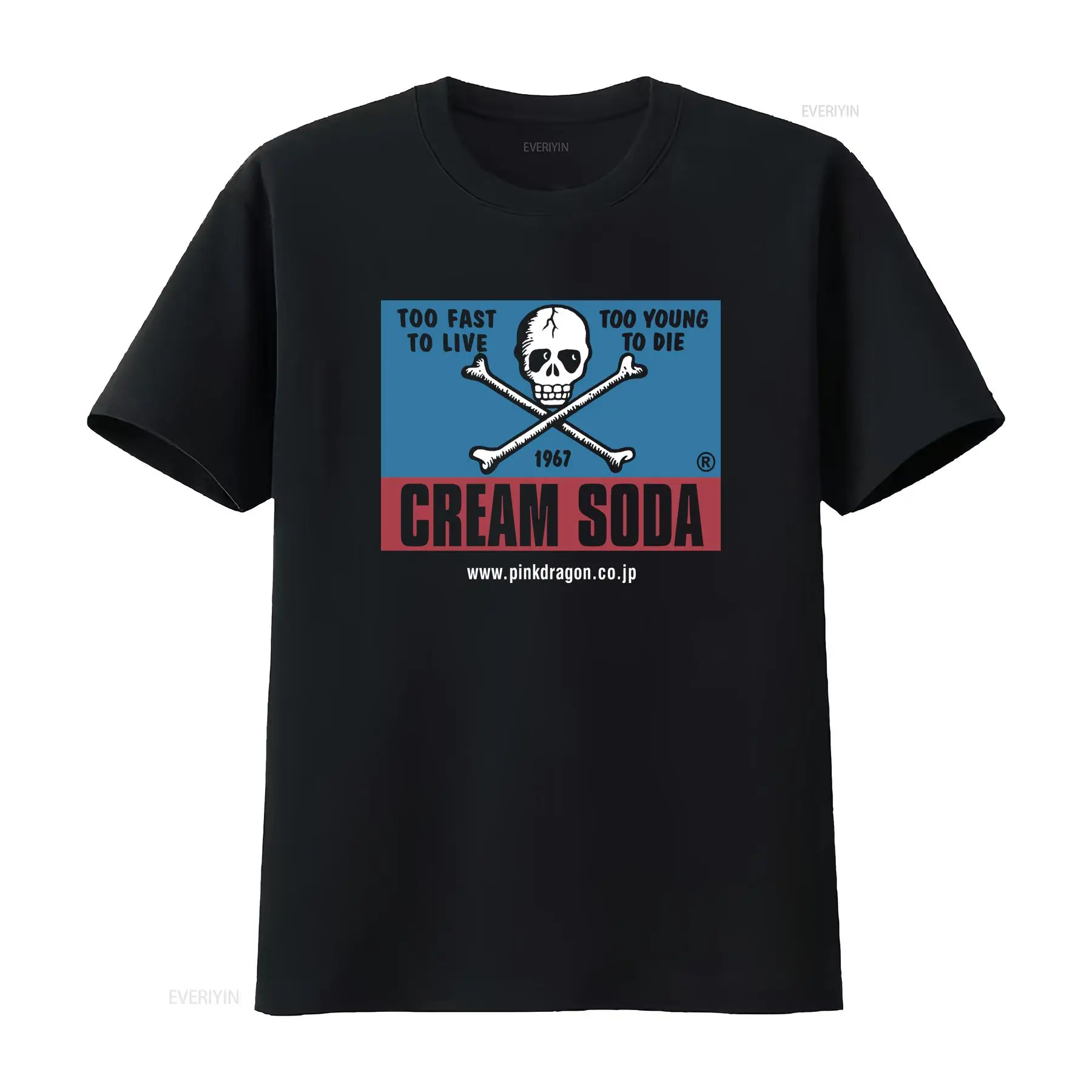 Vintage Cream Soda Skull Japan - Japanese Brand Streetwear Vintage 评论和价格