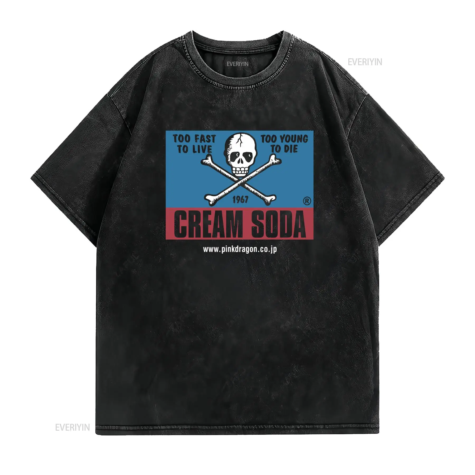 Vintage Cream Soda Skull Japan - Japanese Brand Streetwear Vintage 评论和价格