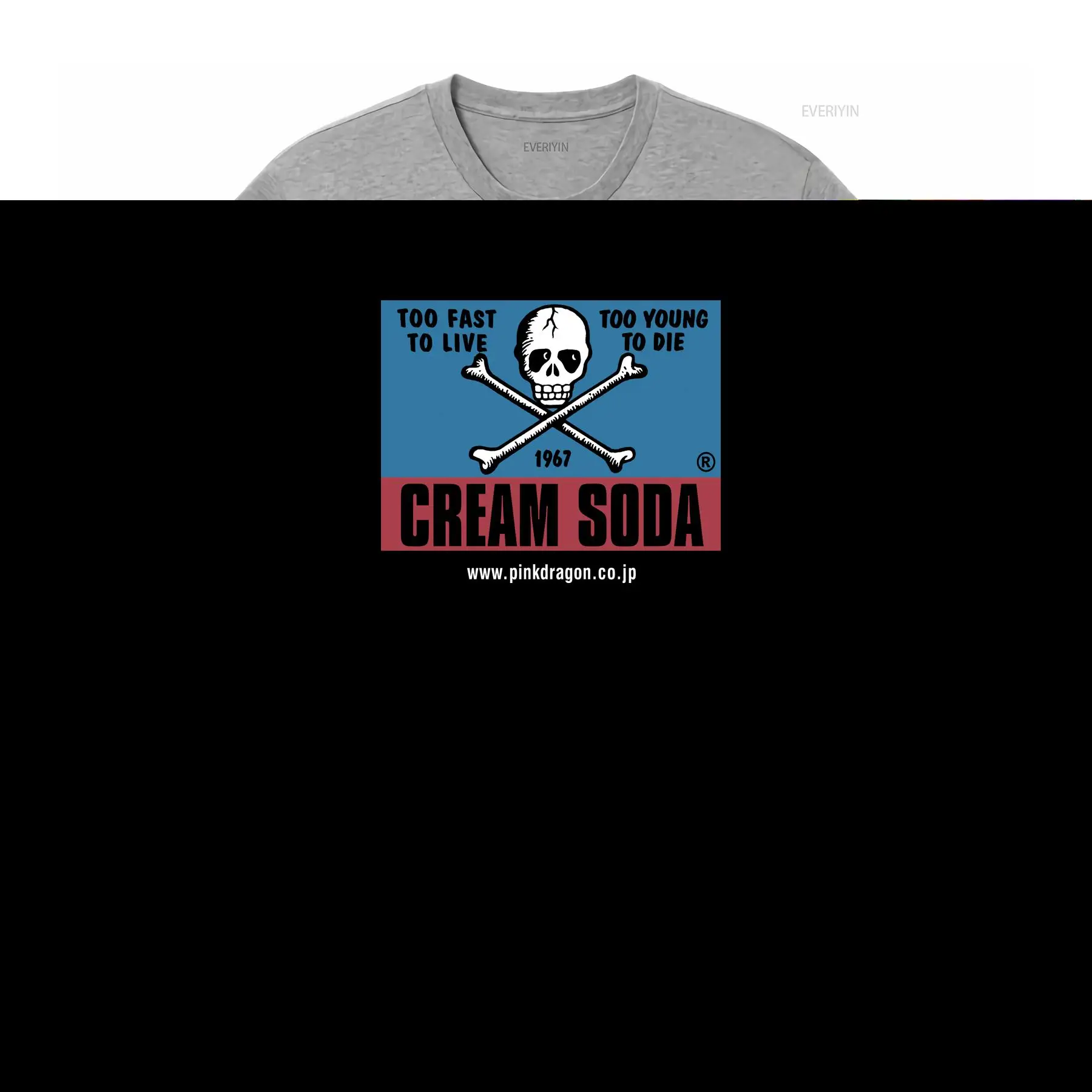 Vintage Cream Soda Skull Japan - Japanese Brand Streetwear Vintage 评论和价格