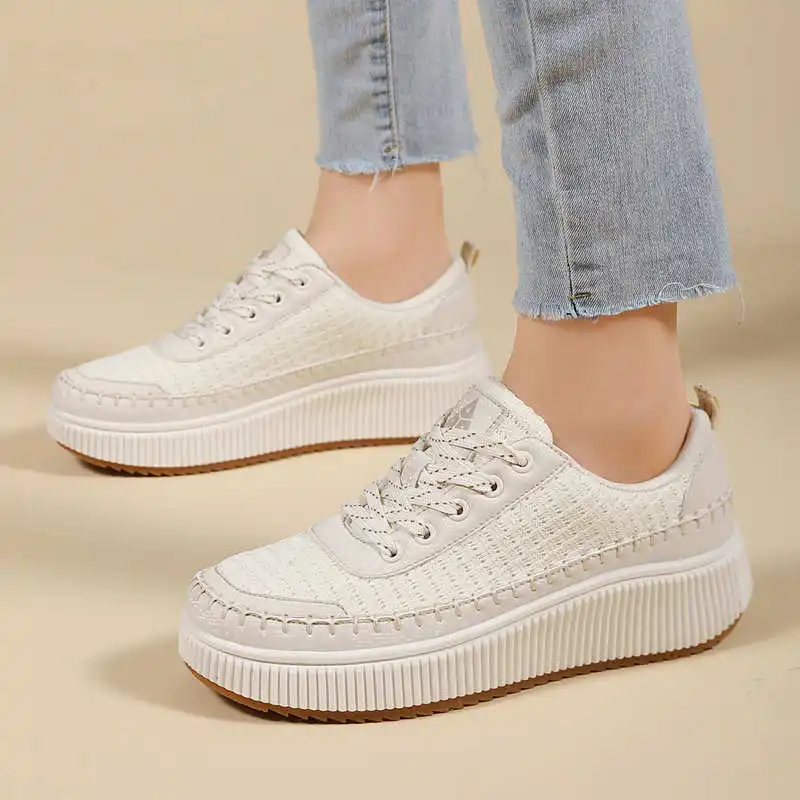 Brown Shoes Woman Flats Autumn - Streetwear Brand In Uk 评论和价格