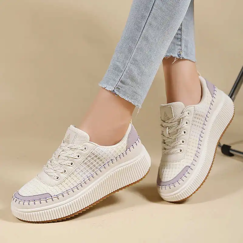Brown Shoes Woman Flats Autumn - Streetwear Brand In Uk 评论和价格