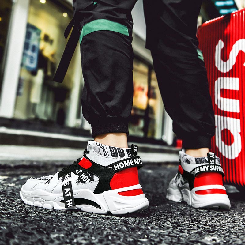 Large Size High Top Chunky Man - Japanese Brand Streetwear Vintage 评论和价格