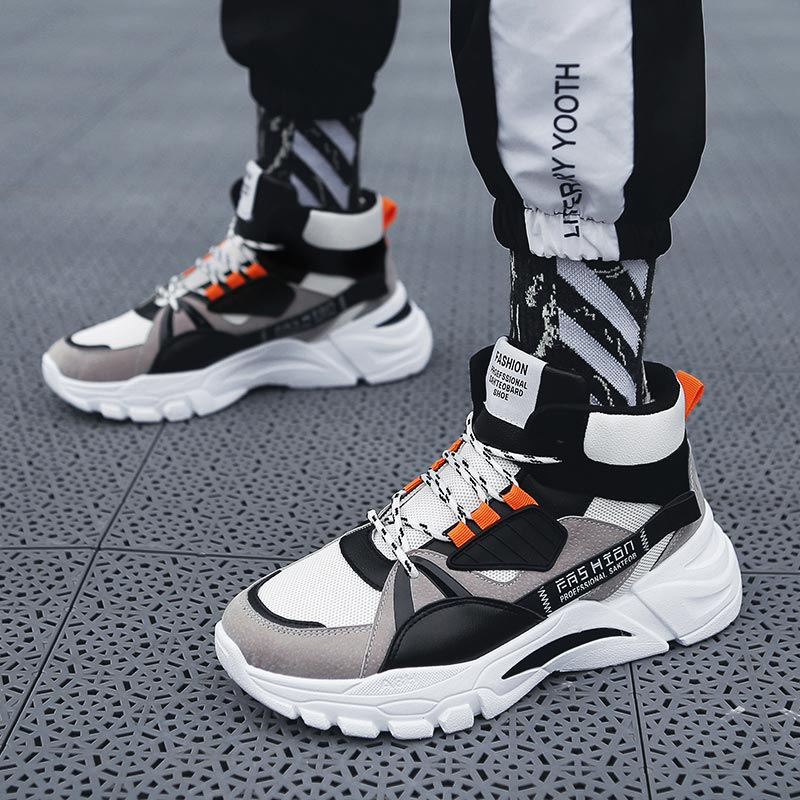 Hightop Summer Men's Sport Sho - Japanese Brand Streetwear Vintage 评论和价格