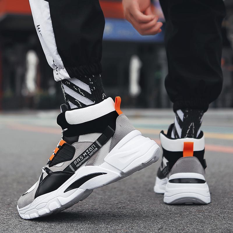 Hightop Summer Men's Sport Sho - Japanese Brand Streetwear Vintage 评论和价格