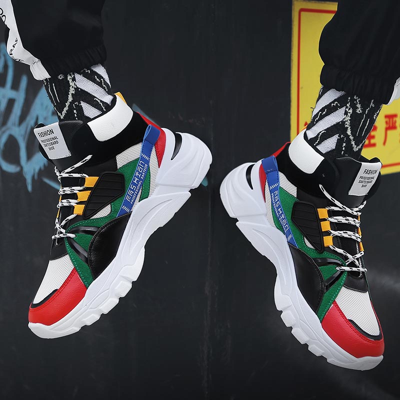 Hightop Summer Men's Sport Sho - Japanese Brand Streetwear Vintage 评论和价格