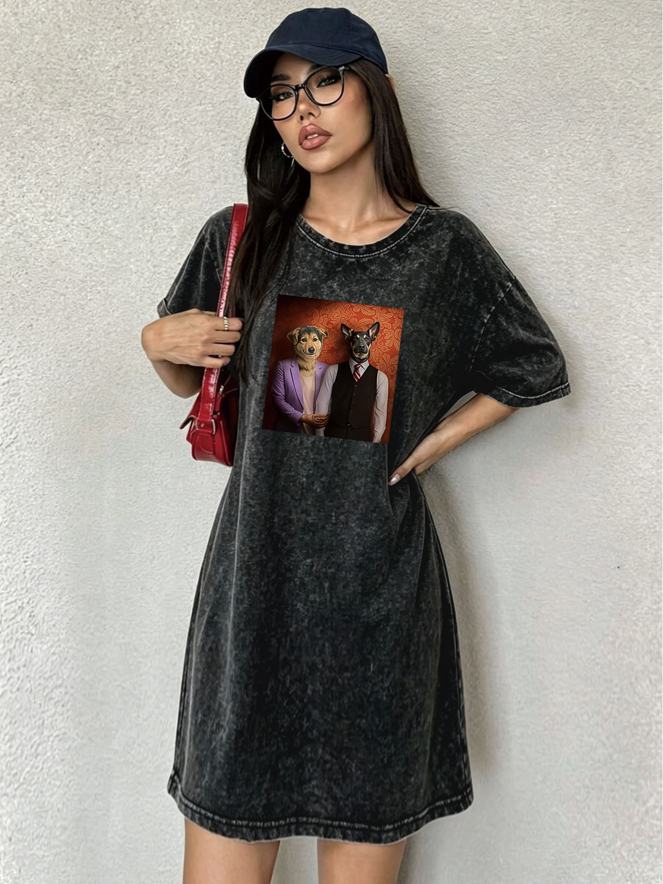 Vintage Washed Distressed T-Sh - Japanese Brand Streetwear Vintage 评论和价格