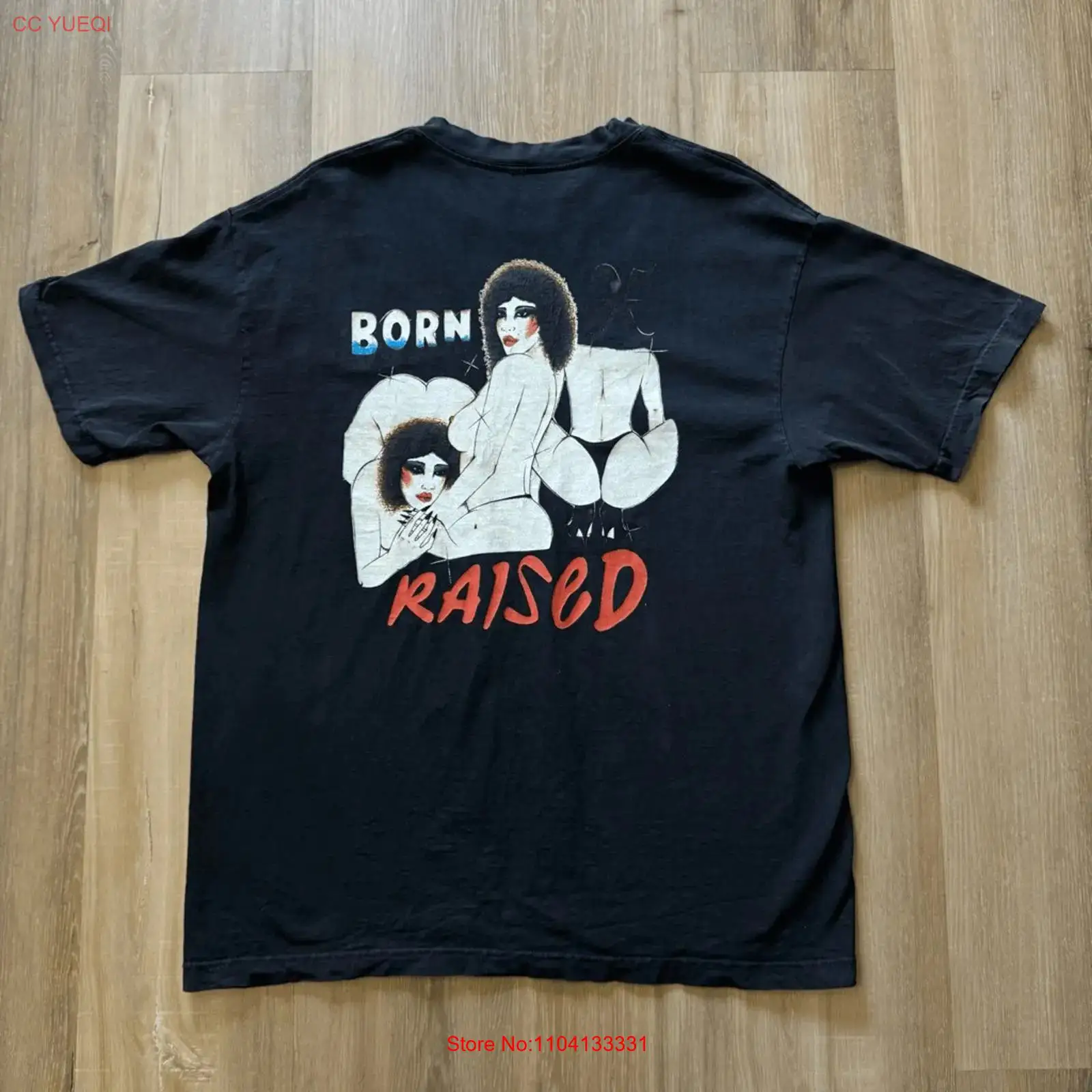 Born x Raised Brand Aqua Net T - Streetwear Brand Los Angeles 评论和价格