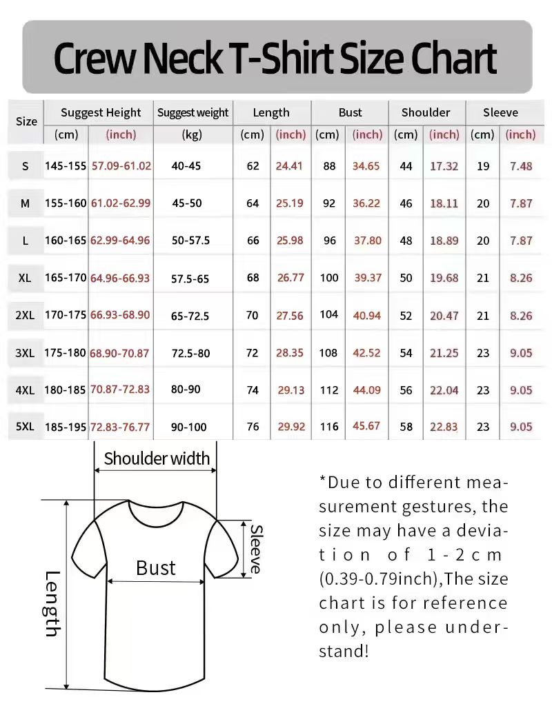 2026 Men's and Women's T-shirt - Quality Streetwear Brand 评论和价格