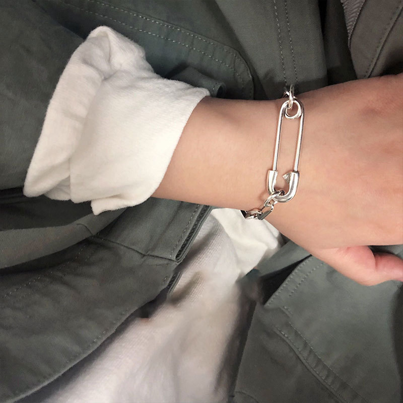 925 Sterling Silver Thick Chai - Streetwear Brand Accessories 评论和价格
