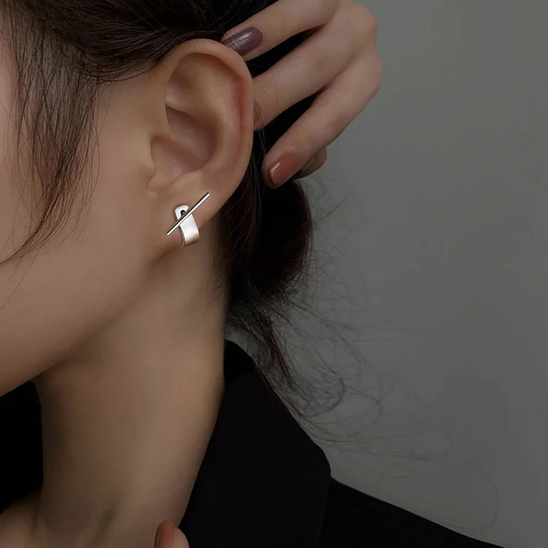 925 Sterling Silver Geometry S - Streetwear Brand Accessories 评论和价格