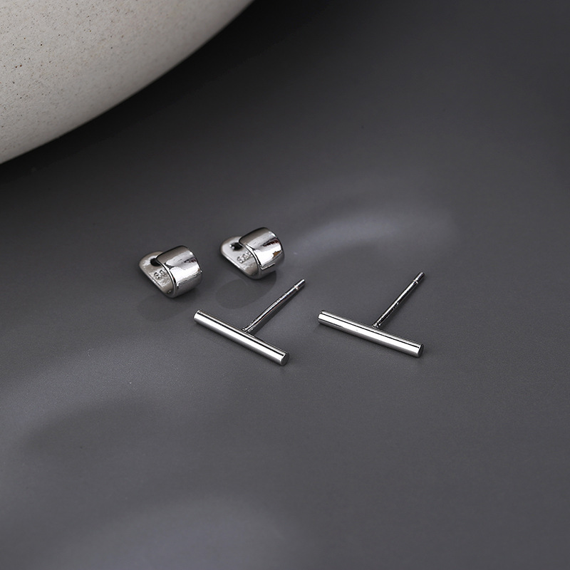 925 Sterling Silver Geometry S - Streetwear Brand Accessories 评论和价格